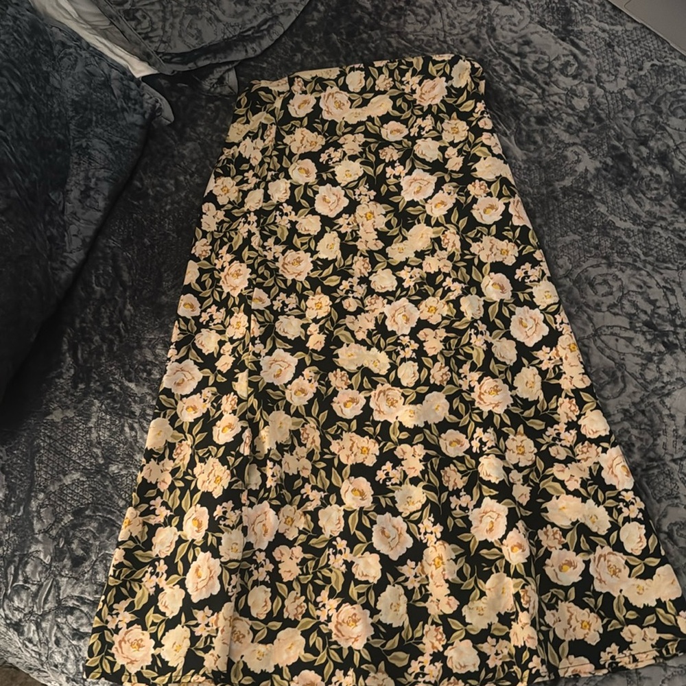 Floral Maxi Skirt
